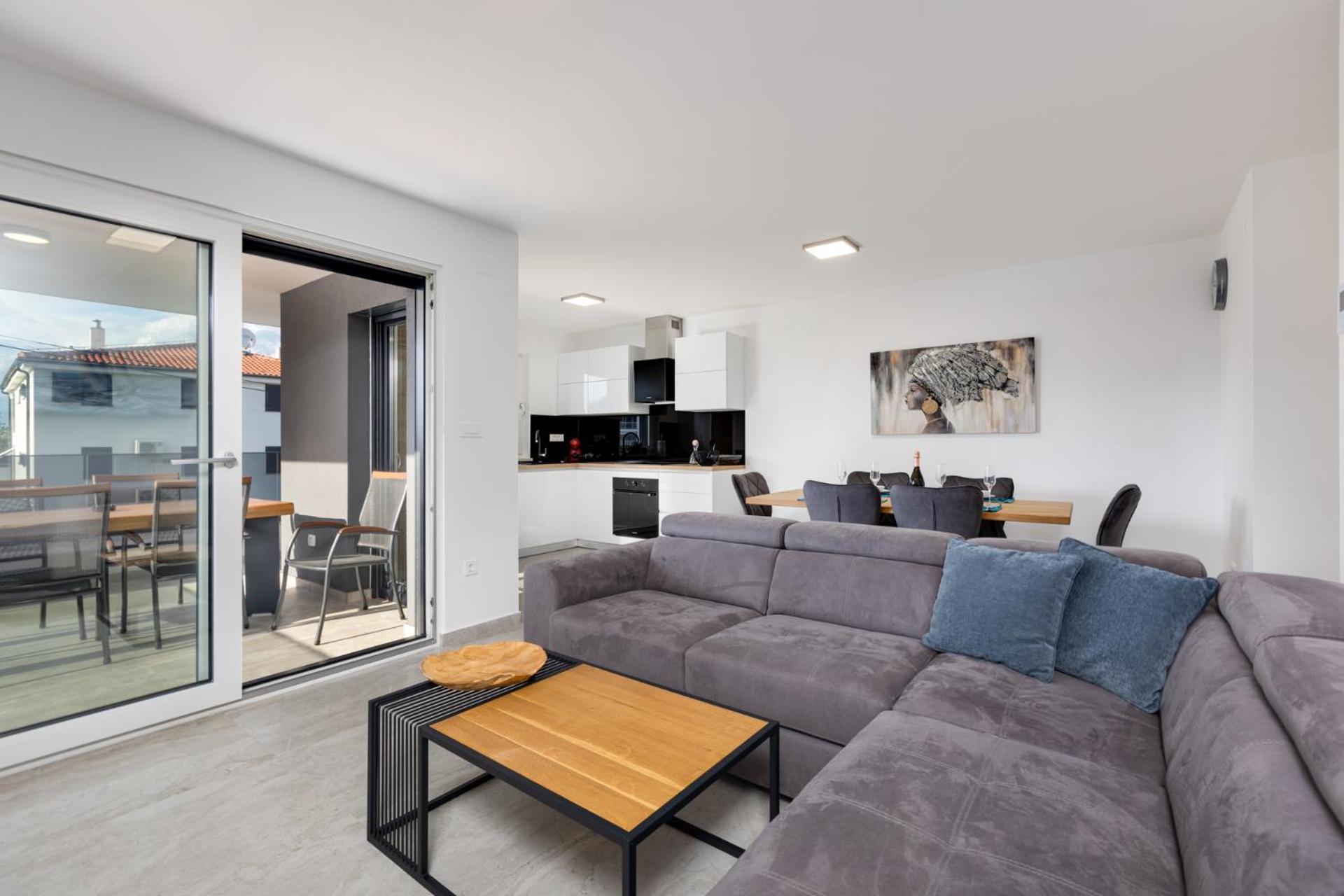 Apartma Skubic Murvica Vantacici Dış mekan fotoğraf